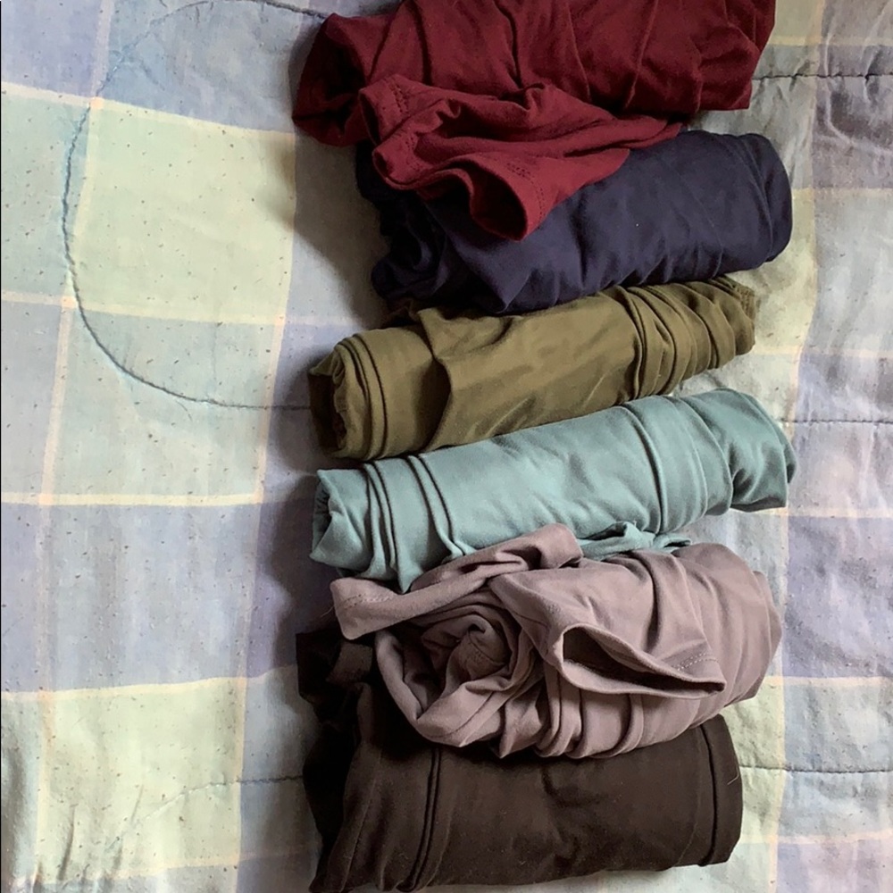 6 pair of leggings